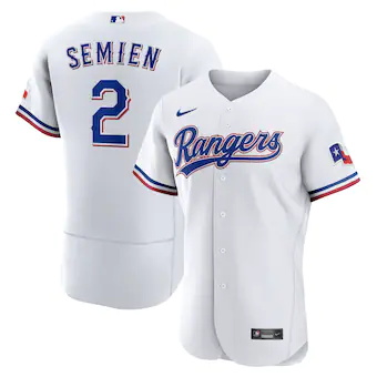 mens nike marcus semien white texas rangers home authentic 